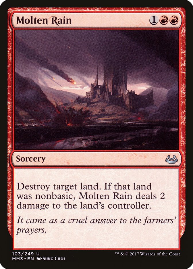Molten Rain (103) [Modern Masters 2017] | Odin's Place