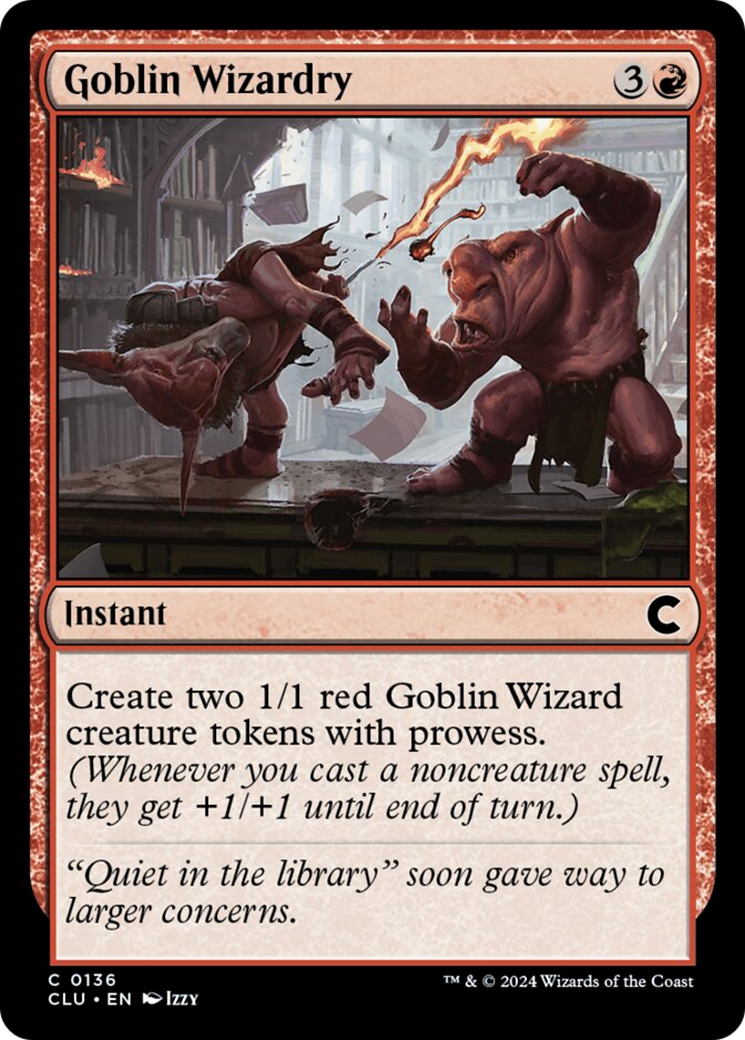 Goblin Wizardry [Ravnica: Clue Edition] | Odin's Place