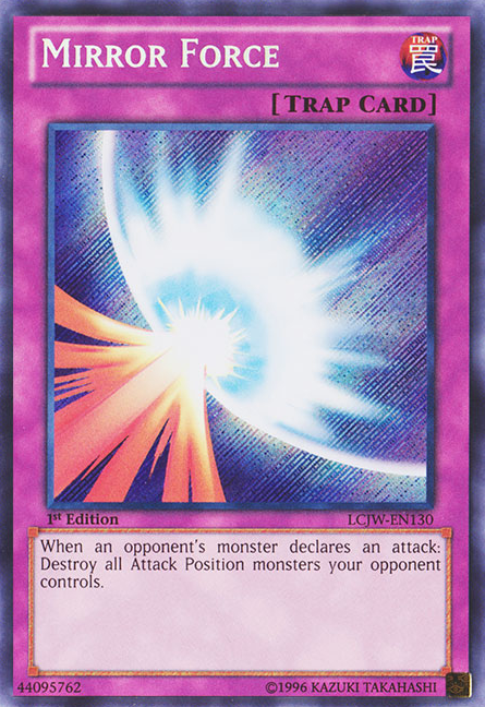 Mirror Force [LCJW-EN130] Secret Rare | Odin's Place