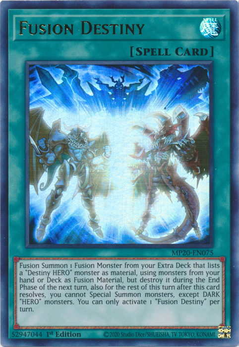 Fusion Destiny [MP20-EN075] Ultra Rare | Odin's Place