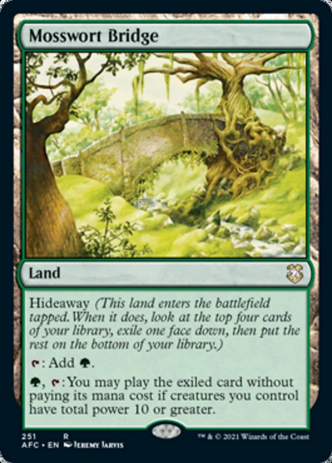 Mosswort Bridge [Dungeons & Dragons: Adventures in the Forgotten Realms Commander] | Odin's Place