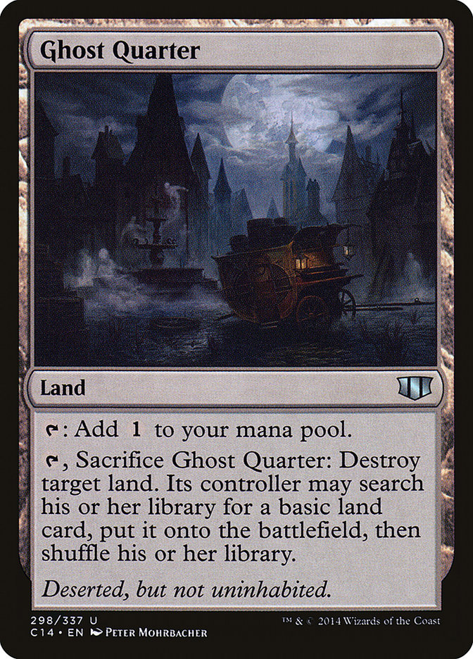 Ghost Quarter (298) [Commander 2014] | Odin's Place