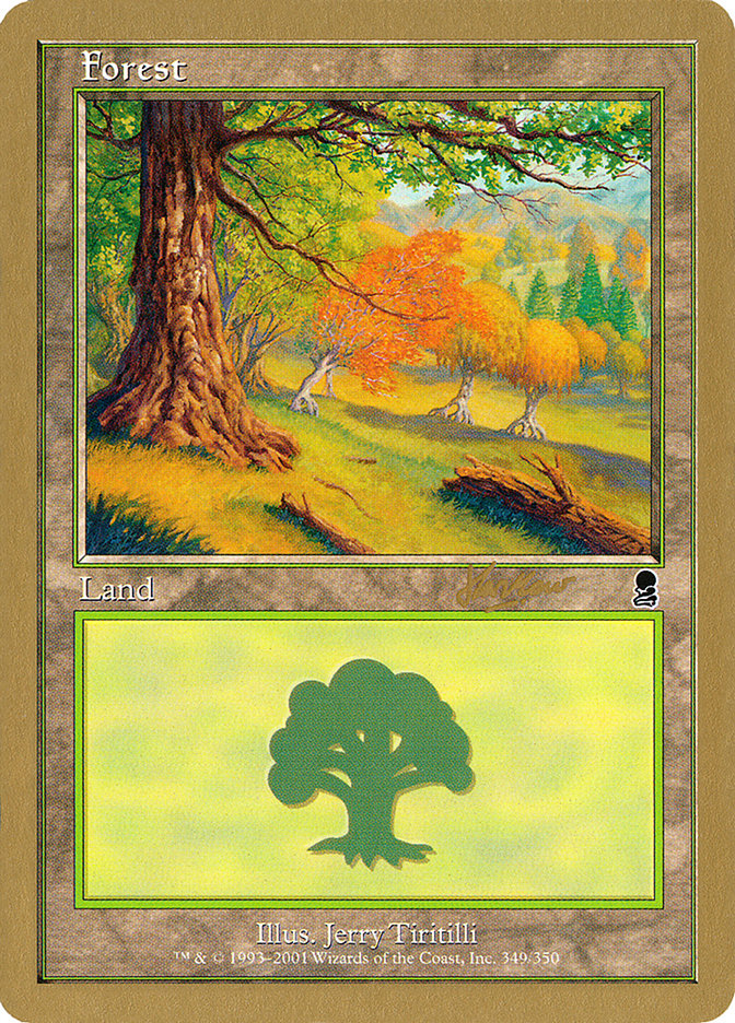 Forest (shh349) (Sim Han How) [World Championship Decks 2002] | Odin's Place
