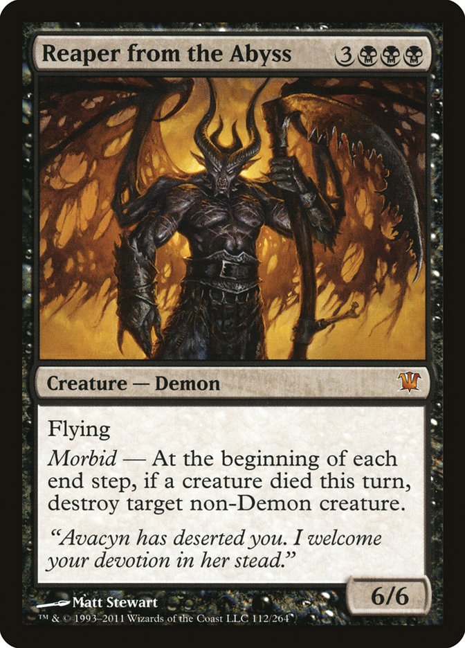 Reaper from the Abyss (112) [Innistrad] | Odin's Place
