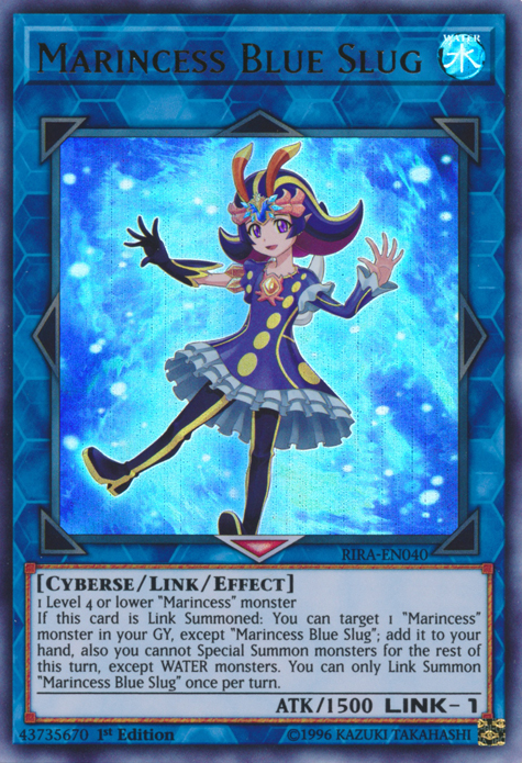 Marincess Blue Slug [RIRA-EN040] Ultra Rare | Odin's Place