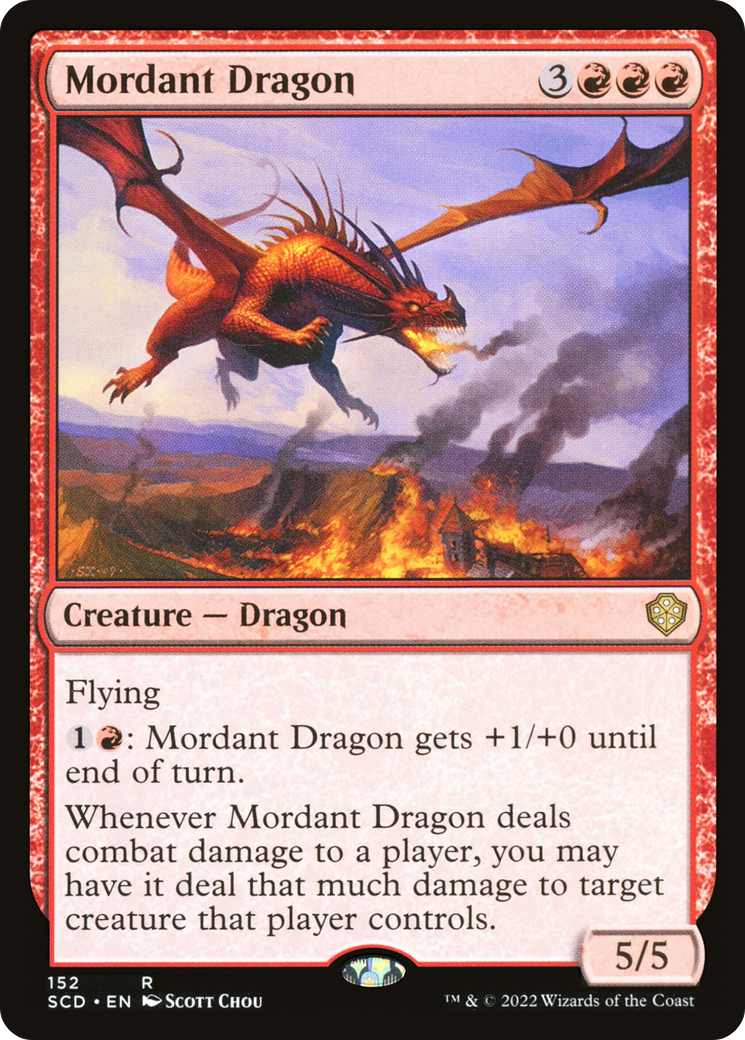 Mordant Dragon [Starter Commander Decks] | Odin's Place