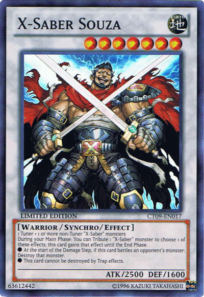 X-Saber Souza [CT09-EN017] Super Rare | Odin's Place