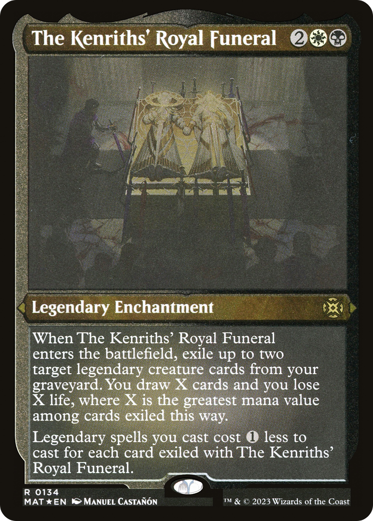 The Kenriths' Royal Funeral (Foil Etched) [March of the Machine: The Aftermath] | Odin's Place