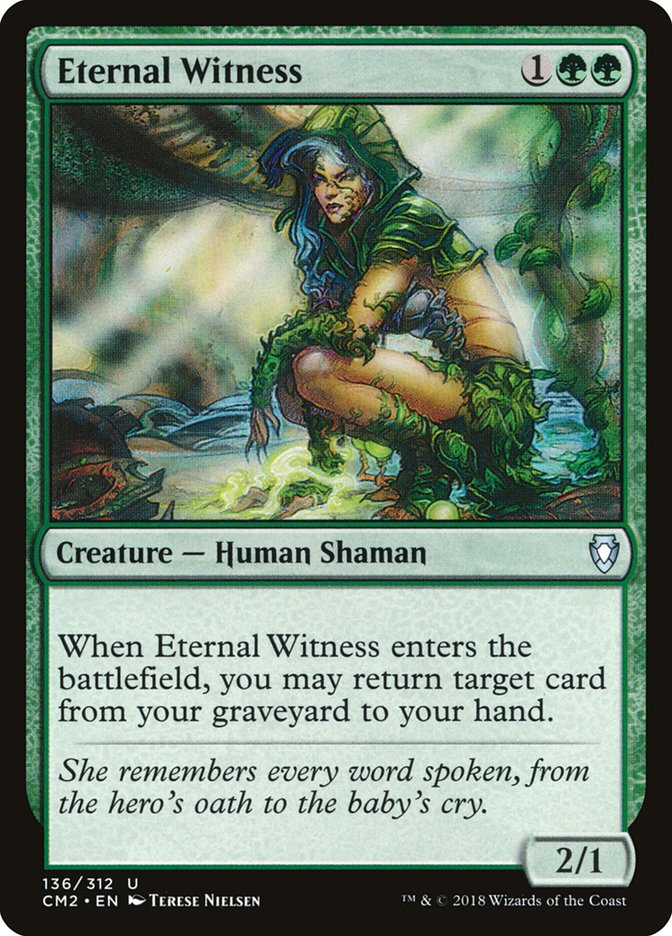Eternal Witness (136) [Commander Anthology Volume II] | Odin's Place