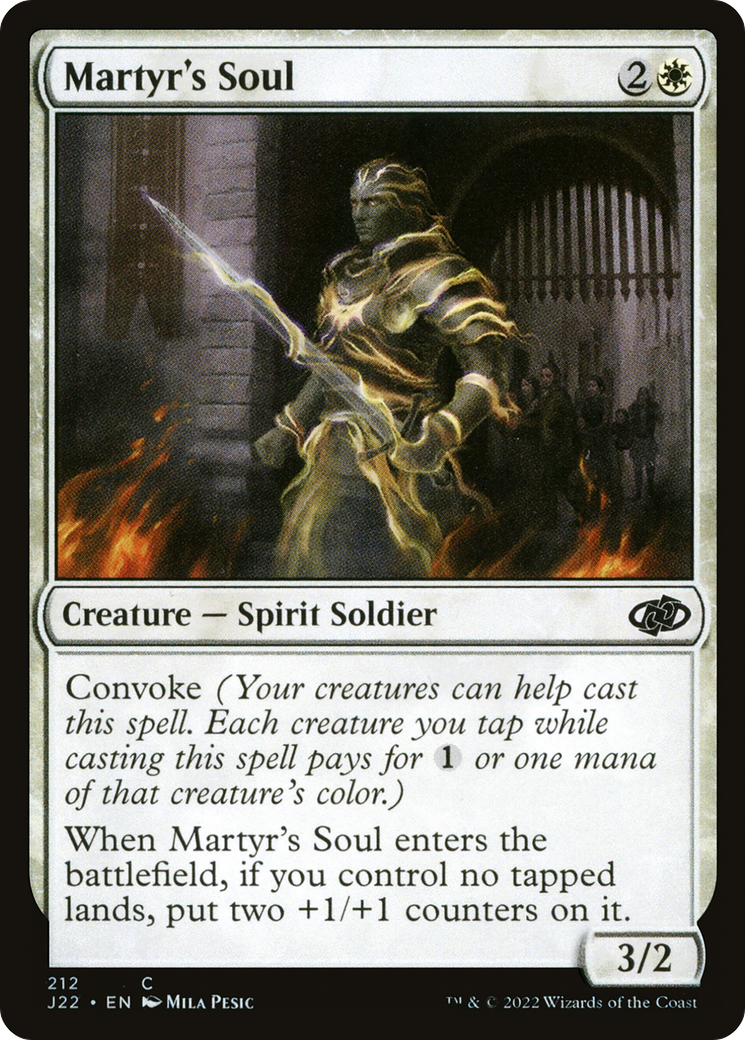 Martyr's Soul [Jumpstart 2022] | Odin's Place