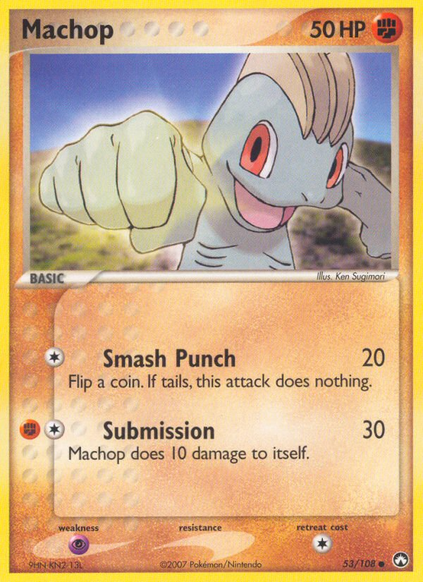 Machop (53/108) [EX: Power Keepers] | Odin's Place