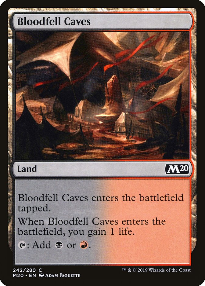 Bloodfell Caves [Core Set 2020] | Odin's Place