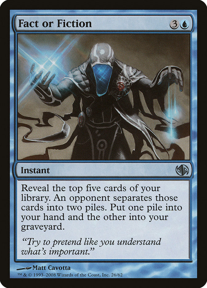 Fact or Fiction (26) [Duel Decks: Jace vs. Chandra] | Odin's Place