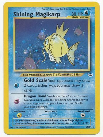 Shining Magikarp (66/64) [Neo Revelation Unlimited] | Odin's Place