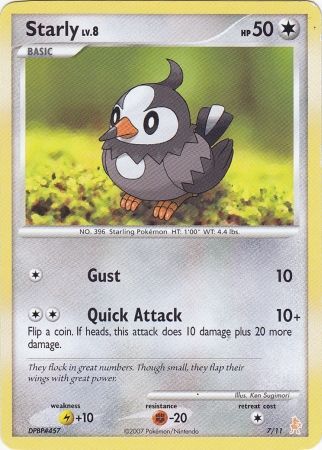 Starly (7/11) [Diamond & Pearl: Trainer Kit - Lucario] | Odin's Place