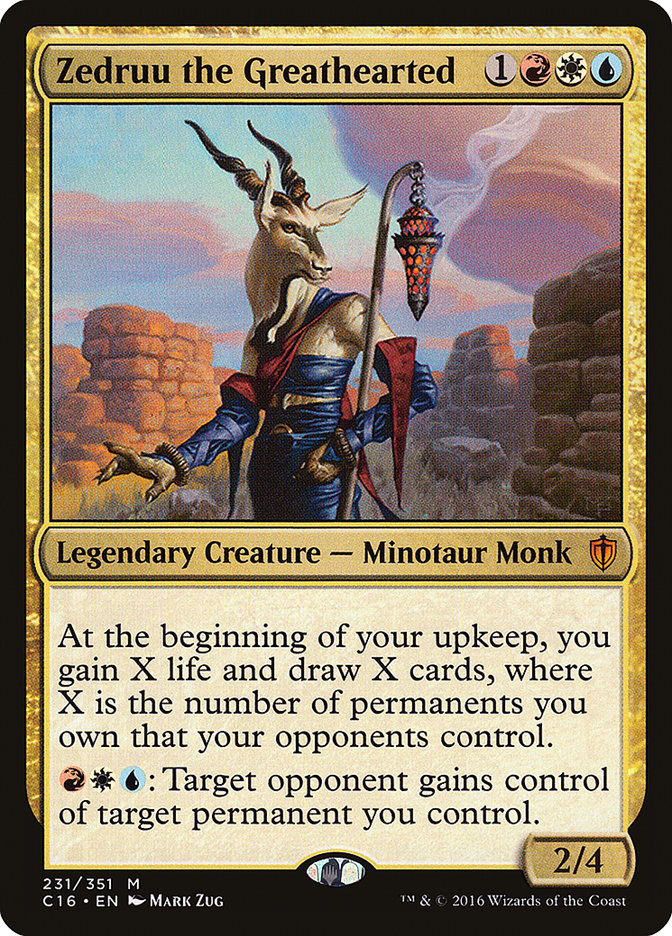 Zedruu the Greathearted (231) [Commander 2016] | Odin's Place