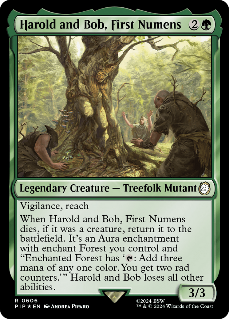 Harold and Bob, First Numens (Extended Art) (Surge Foil) [Fallout] | Odin's Place