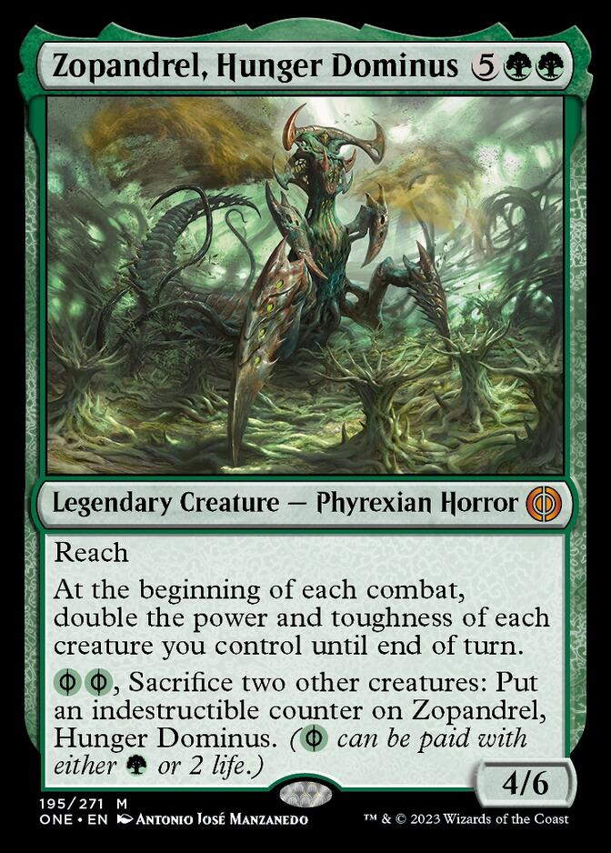 Zopandrel, Hunger Dominus [Phyrexia: All Will Be One] | Odin's Place