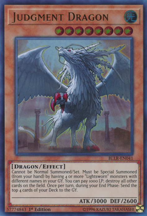 Judgment Dragon [BLLR-EN041] Ultra Rare | Odin's Place