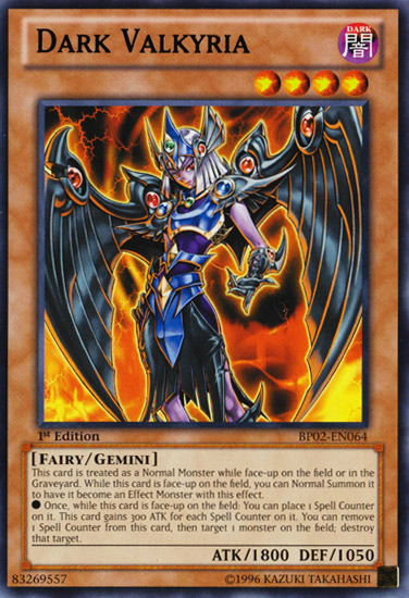 Dark Valkyria [BP02-EN064] Mosaic Rare | Odin's Place