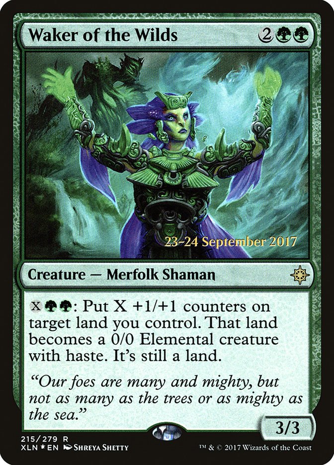 Waker of the Wilds (215) [Ixalan Prerelease Promos] | Odin's Place