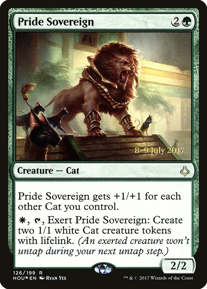 Pride Sovereign (126) [Hour of Devastation Prerelease Promos] | Odin's Place