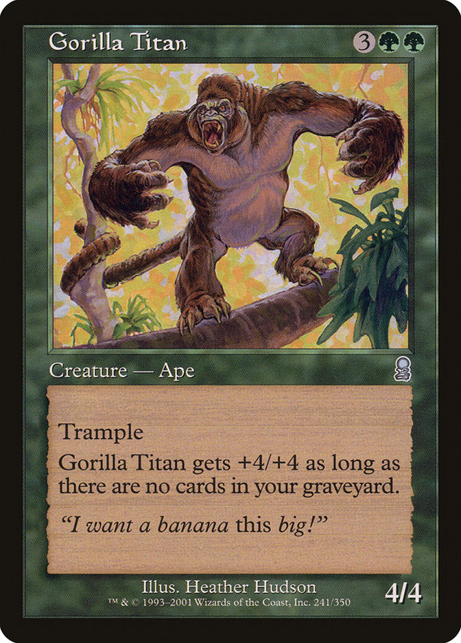 Gorilla Titan (241) [Odyssey] | Odin's Place