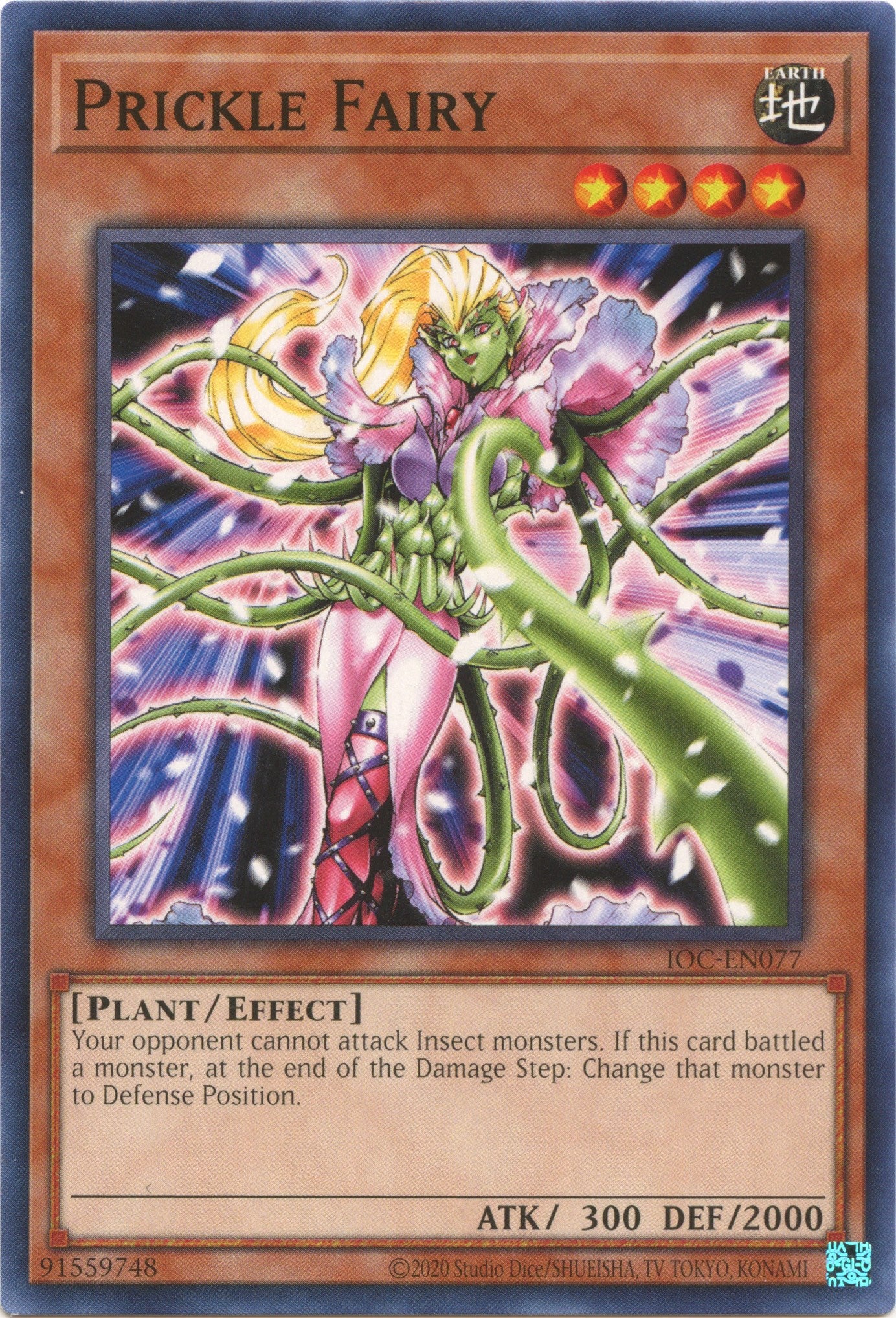 Prickle Fairy (25th Anniversary) [IOC-EN077] Common | Odin's Place