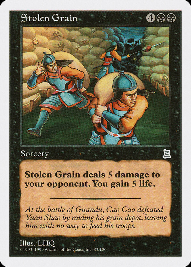 Stolen Grain (83) [Portal Three Kingdoms] | Odin's Place
