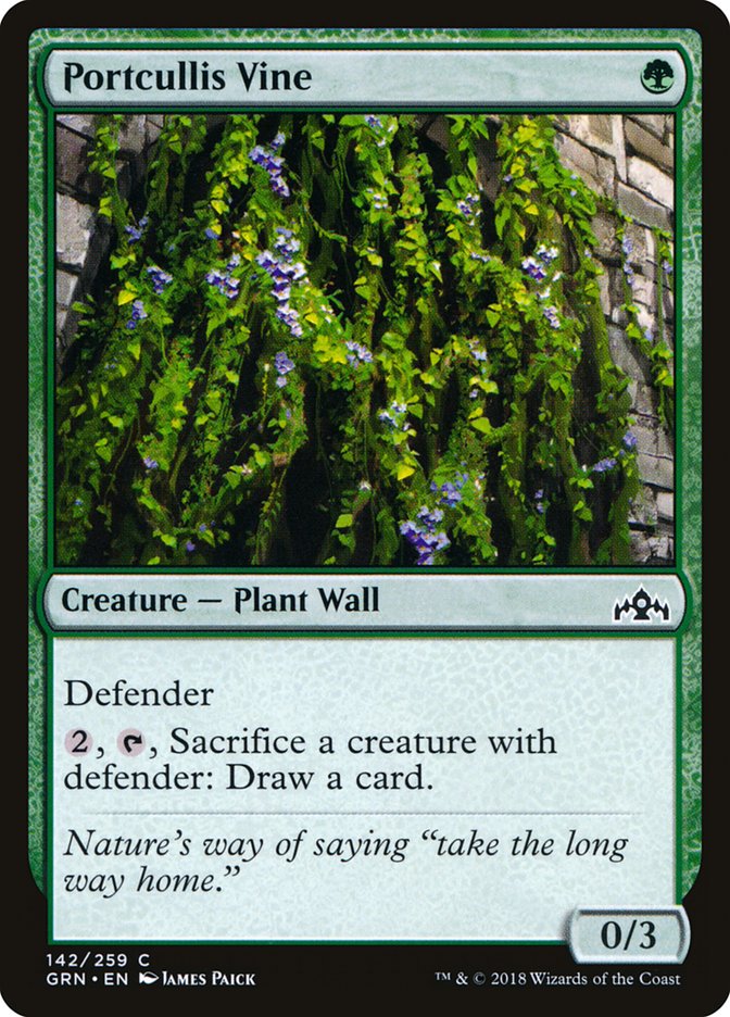 Portcullis Vine (142) [Guilds of Ravnica] | Odin's Place
