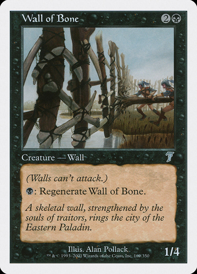 Wall of Bone (169) [Seventh Edition] | Odin's Place