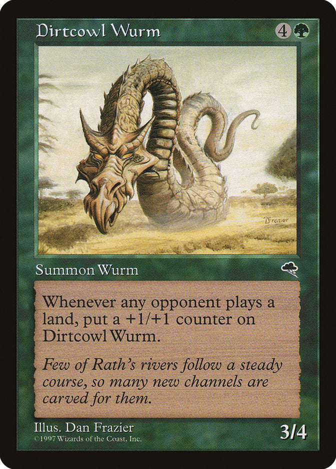 Dirtcowl Wurm (221) [Tempest] | Odin's Place