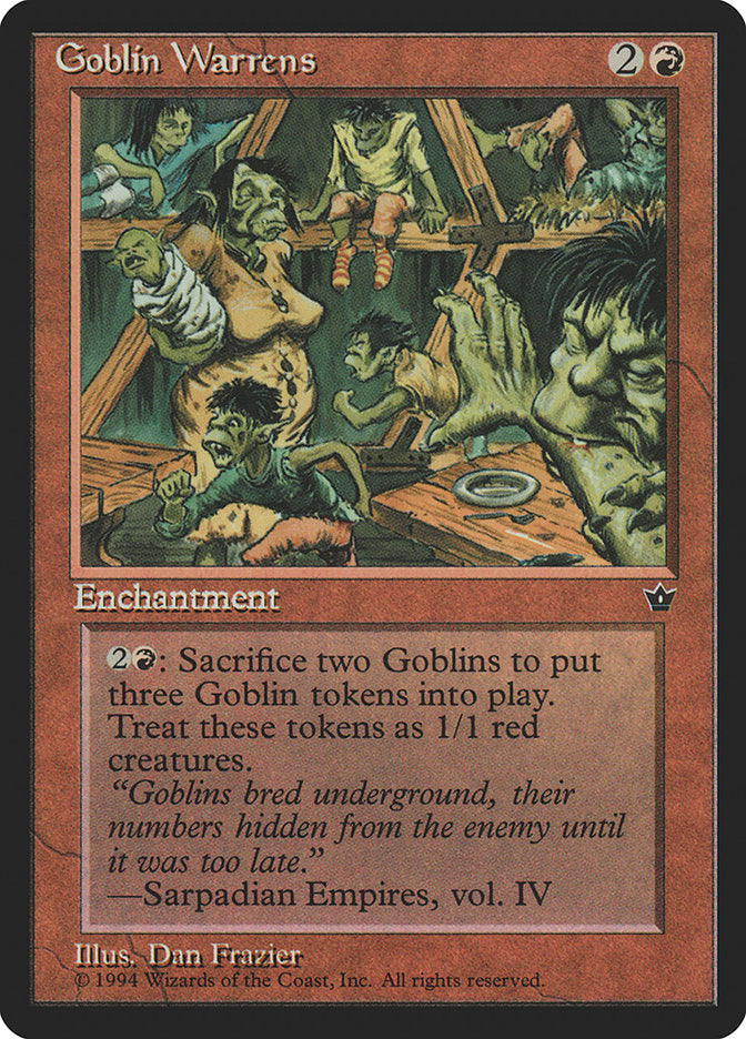 Goblin Warrens (59) [Fallen Empires] | Odin's Place
