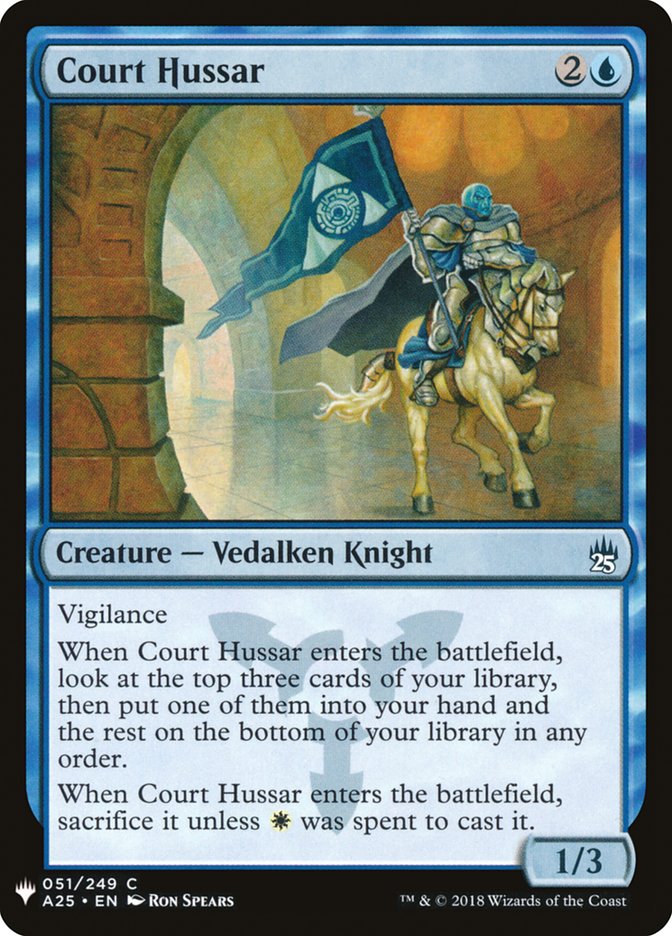 Court Hussar [Mystery Booster] | Odin's Place