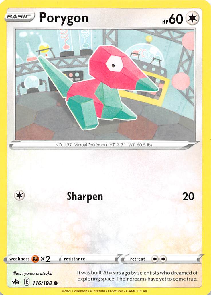 Porygon (116/198) [Sword & Shield: Chilling Reign] | Odin's Place