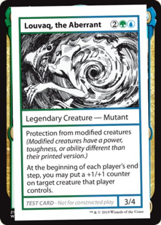 Louvaq, the Aberrant (2021 Edition) [Mystery Booster Playtest Cards] | Odin's Place