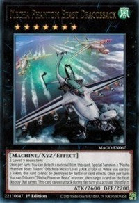 Mecha Phantom Beast Dracossack [MAGO-EN067] Rare | Odin's Place