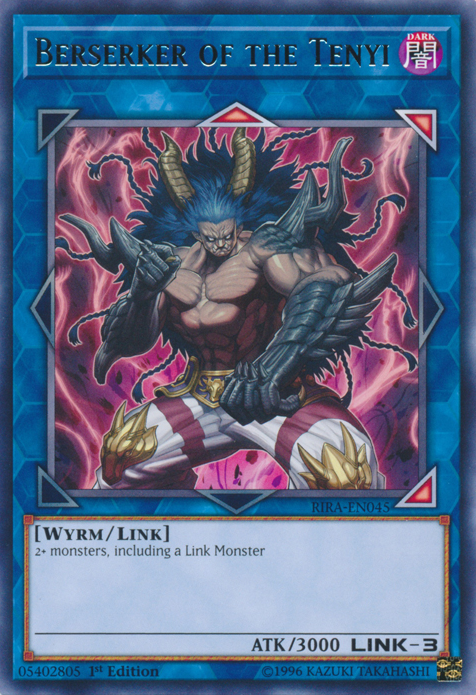 Berserker of the Tenyi [RIRA-EN045] Rare | Odin's Place