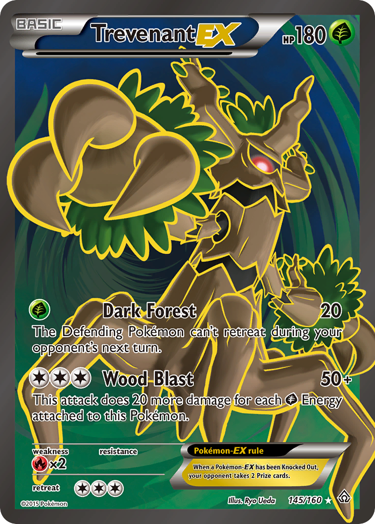 Trevenant EX (145/160) [XY: Primal Clash] | Odin's Place