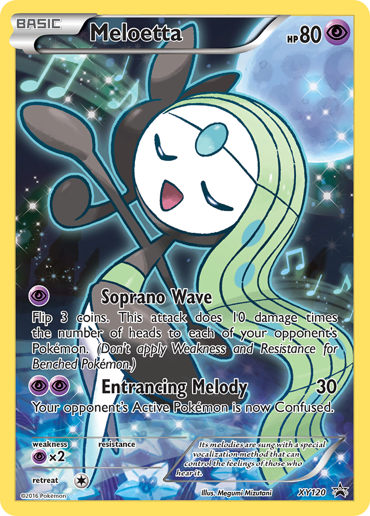 Meloetta (XY120) [XY: Black Star Promos] | Odin's Place