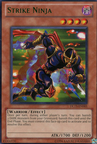 Strike Ninja (Green) [DL13-EN005] Rare | Odin's Place