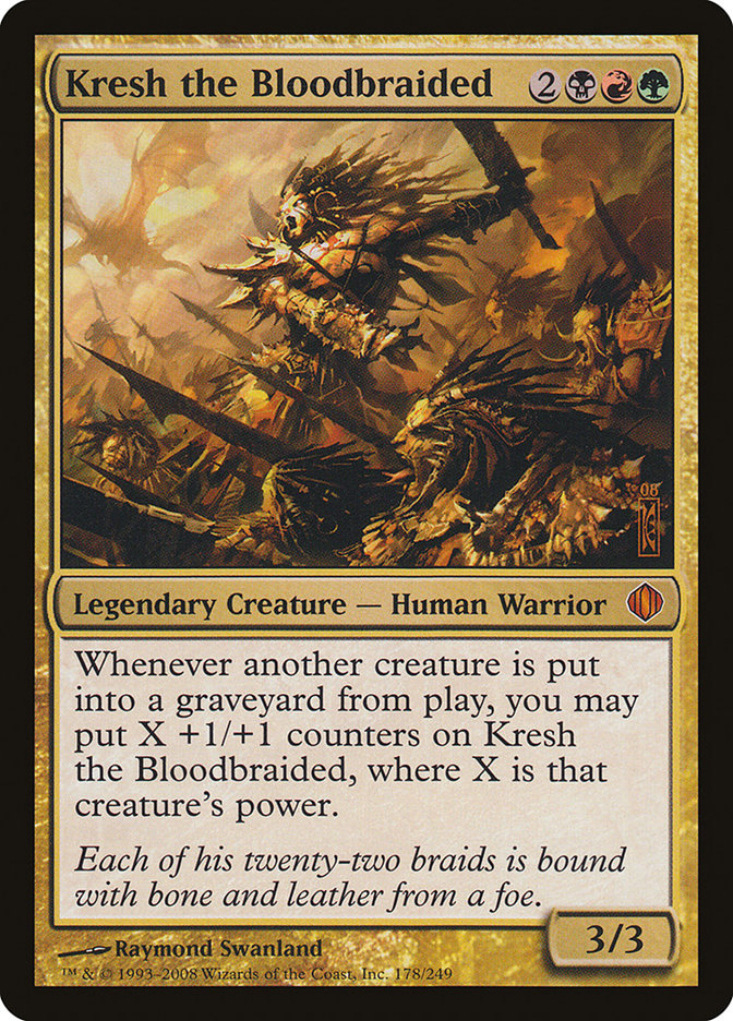 Kresh the Bloodbraided (178) [Shards of Alara] | Odin's Place