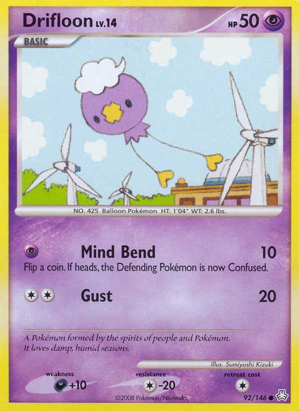 Drifloon (92/146) [Diamond & Pearl: Legends Awakened] | Odin's Place