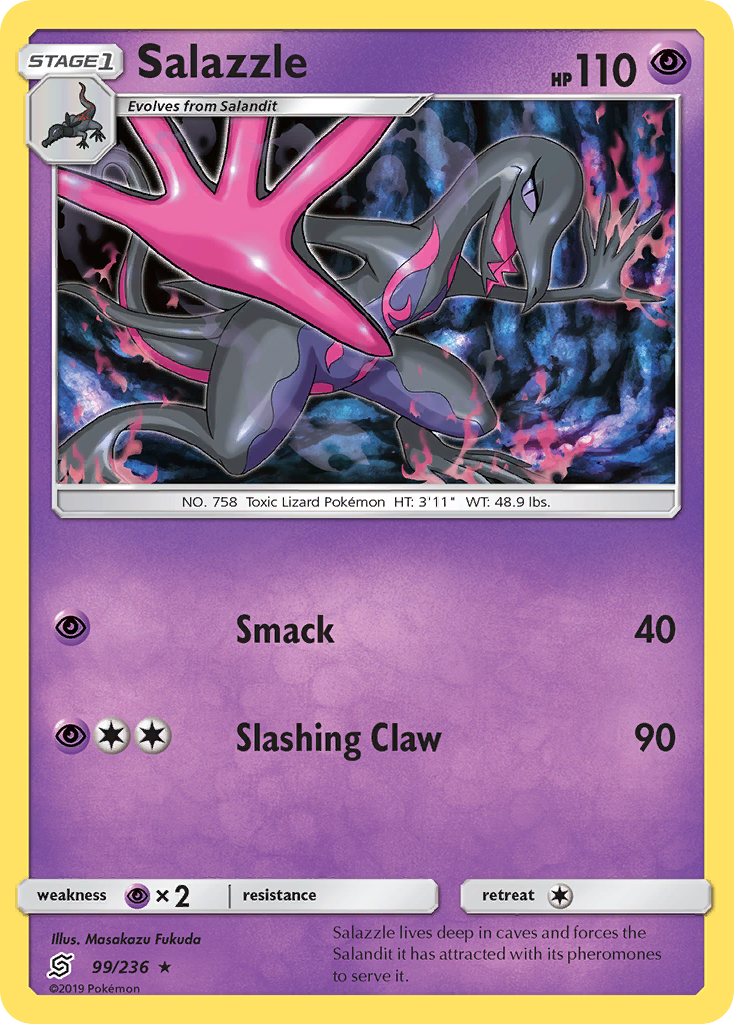 Salazzle (99/236) [Sun & Moon: Unified Minds] | Odin's Place