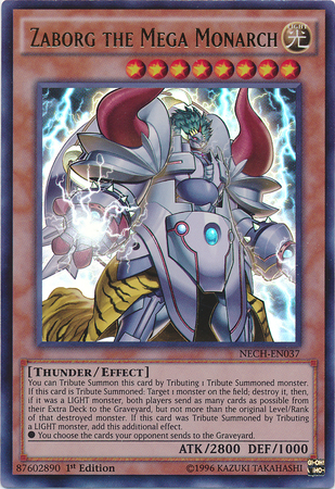 Zaborg the Mega Monarch [NECH-EN037] Ultra Rare | Odin's Place