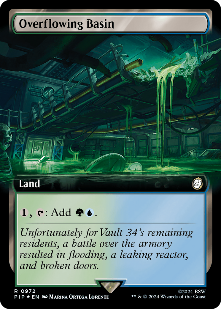 Overflowing Basin (Extended Art) (Surge Foil) [Fallout] | Odin's Place