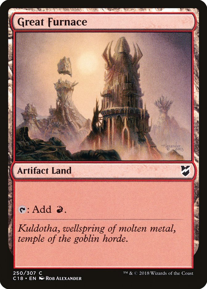 Great Furnace (250) [Commander 2018] | Odin's Place