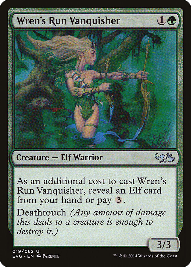 Wren's Run Vanquisher (19) (Elves vs. Goblins) [Duel Decks Anthology] | Odin's Place