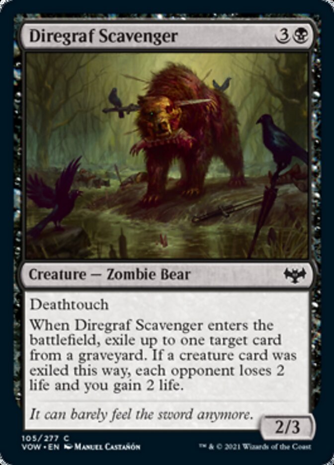 Diregraf Scavenger [Innistrad: Crimson Vow] | Odin's Place