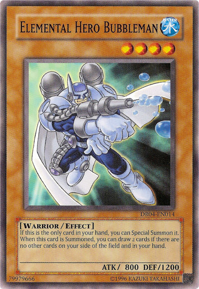 Elemental Hero Bubbleman [DR04-EN014] Common | Odin's Place